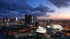 Landscapes Skyscrapers Florida Miami USA cityscapes