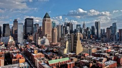 Landscapes Skyscrapers Manhattan cityscapes new york city city 