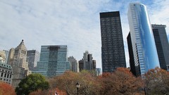 Landscapes Skyscrapers Manhattan USA cities cityscapes new york 