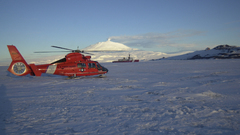 Landscapes snow Aircraft Helicopters