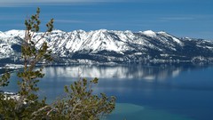 Landscapes snow Alps lakes rivers