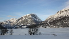 Landscapes snow cold Norway