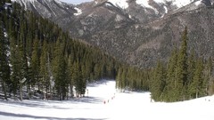 Landscapes snow hills new mexico
