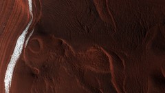 Landscapes snow Mars planets outer space