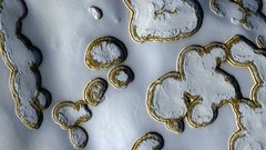 Landscapes snow Mars Satellite NASA planets