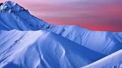 Landscapes snow Mountains