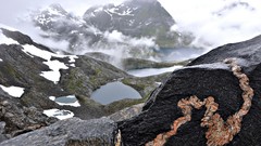 Landscapes snow Mountains