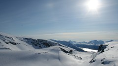 Landscapes snow Mountains Alpine