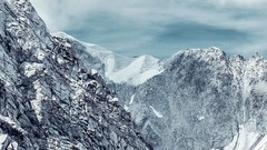 Landscapes snow Mountains clouds Daniel Büttner
