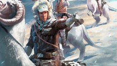 Landscapes snow Mountains clouds Movies star wars science 