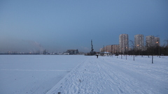 Landscapes snow nature