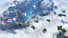 Landscapes snow spirit ravine halo halo wars video games cgi 
