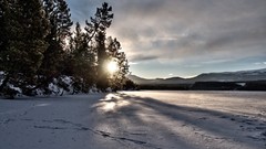 Landscapes snow winter