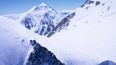 Landscapes snow winter Mountains