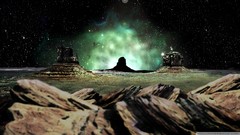 Landscapes Space Stars canyon deserts