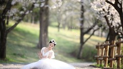 Landscapes spring dancing classic art