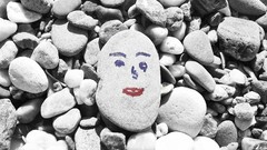 Landscapes stones faces rocks