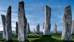 Landscapes stones nature Scotland rock formations