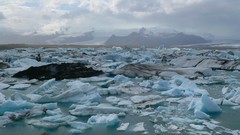 Landscapes stones nature snow Mountains clouds ice streams