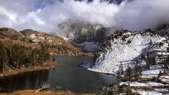 Landscapes storm lakes