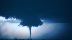 Landscapes storm tornadoes