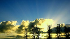 Landscapes sun clouds light outdoors canon