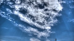 Landscapes sun clouds summer