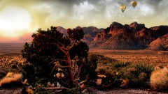 Landscapes sun deserts hot