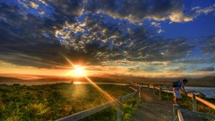 Landscapes sun HDR Photography