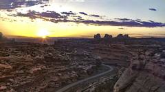 Landscapes sun horizon canyon