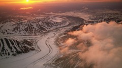 Landscapes sun Mountains