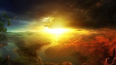 Landscapes sun skyscapes