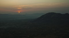 Landscapes sunrise Mountains India Asia