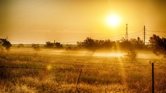 Landscapes sunrise nature