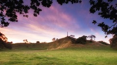 Landscapes sunrise nature