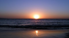 Landscapes sunrise nature Beaches