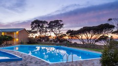 Landscapes sunrise nature clouds swimming pools