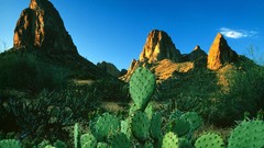 Landscapes sunrise nature Mountains light trail Arizona apache