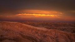 Landscapes sunrise nature Mountains moon Atacama Desert chile 