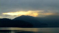 Landscapes sunrise nature water clouds lakes skies