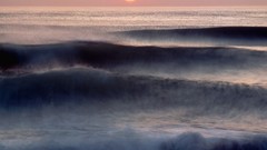 Landscapes sunrise nature waves massachusetts atlantic ocean