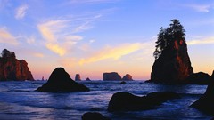 Landscapes sunrise Sea