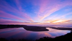 Landscapes sunrise Sea HDR Photography