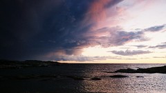 Landscapes sunrise sunset water clouds dawn sea shorelines