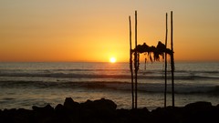 Landscapes sunset Beaches