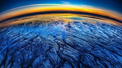 Landscapes sunset Beaches