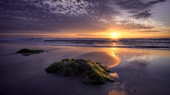 Landscapes sunset Beaches HDR Photography