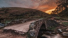 Landscapes sunset Bridges