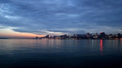 Landscapes sunset duel rivers cityscapes skyscapes multiscreen