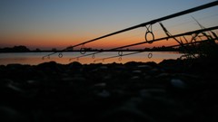 Landscapes sunset fishing evening weather
